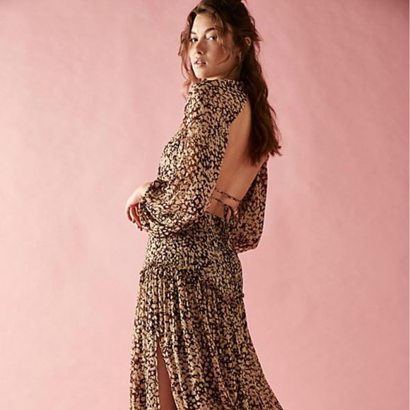 NWT Free People Shona Joy Valeria Cut Out Backless Dress 6 - Picture 3 of 15